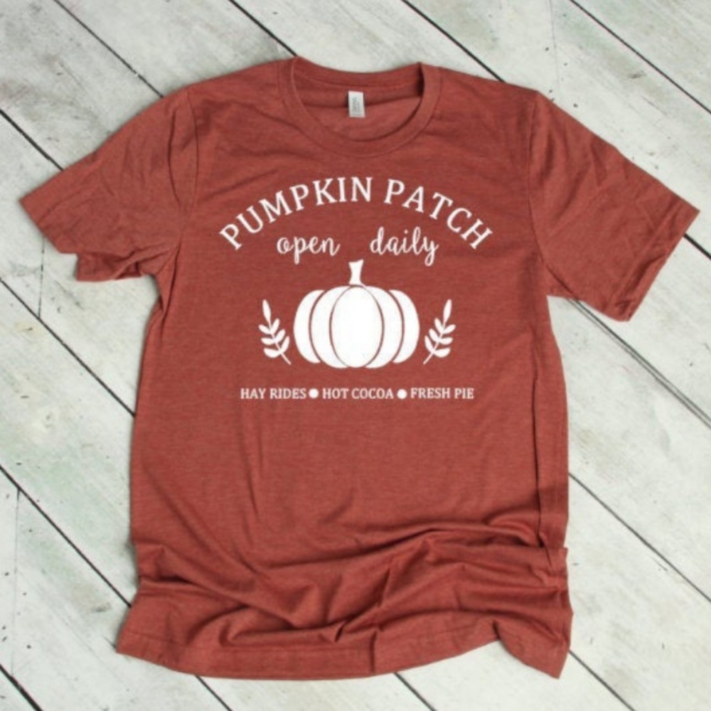 Pumpkin Patch Graphic Tee, Fall, Thanksgiving